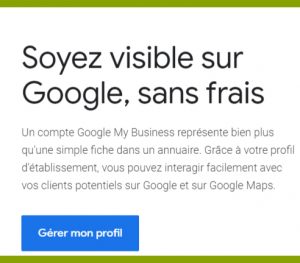 guide accueil Google My Business